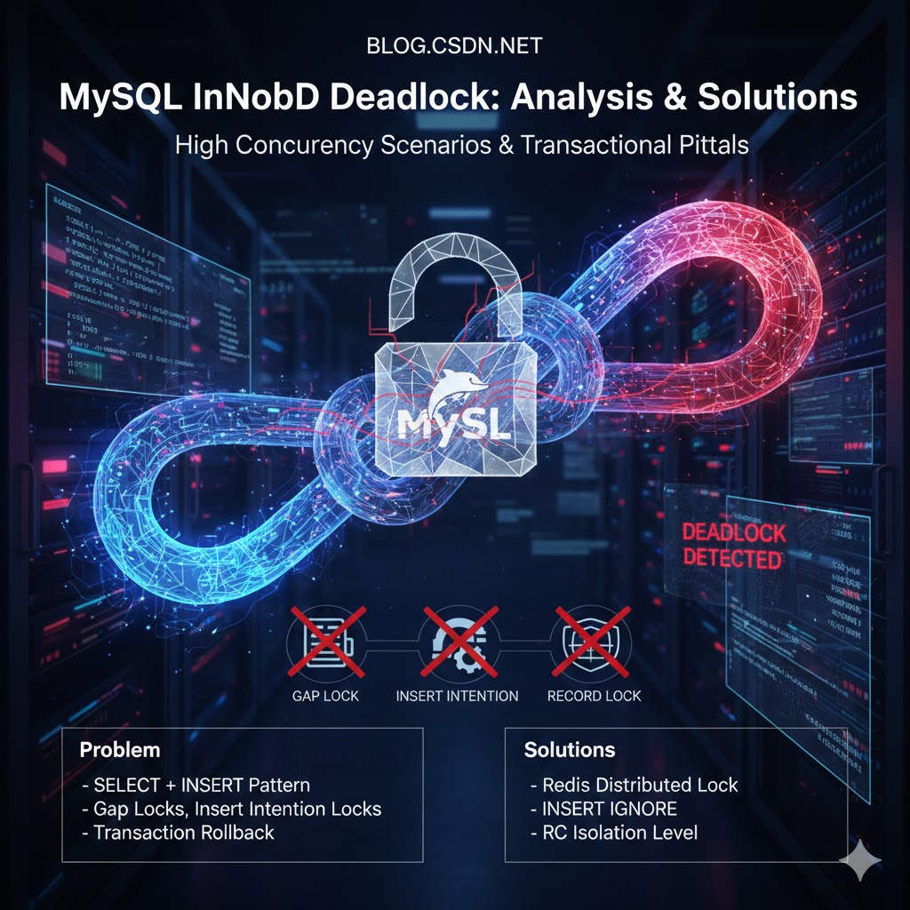 解决MYSQL间隙锁引起的死锁